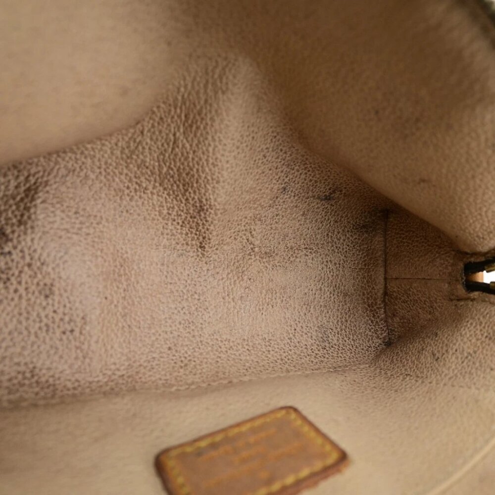 LOUIS VUITTON Pochette Cosmetic Pouch Bag Monogram Leather BN M47515 60YH030 - Picture 4 of 14